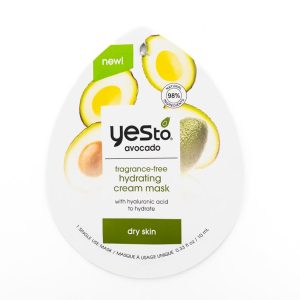 YESTO AVOCAT FRAGRANCE FREE HYDRATING CREAM MASK