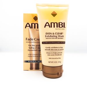 AMBI even & clear exfoliating wash