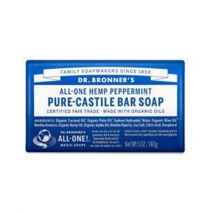 PURE-CASTILE BAR SOAP Peppermint